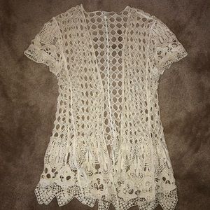◽️ Daytrip by Buckle - Crochet overprice - Size S